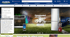 Desktop Screenshot of flanco.ro